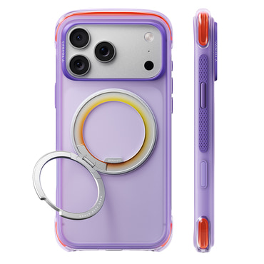 Prémium tok Torras "O3 Air Core" iPhone 17 Pro / 18 Pro / 18 Pro készülékhez - prism plum