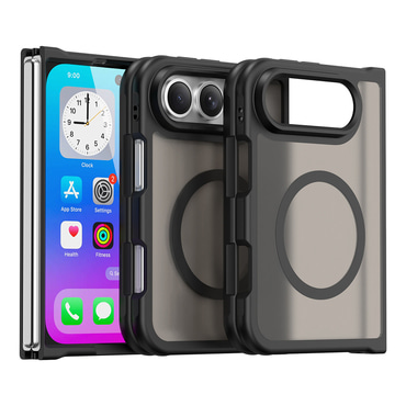 Hibrid tok "HaloFrost II MagSafe" iPhone Duo készülékhez - black