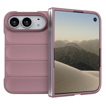 Techsuit "Magic Shield" TPU gél tok iPhone Duo / 18 Pro Max készülékhez - purple