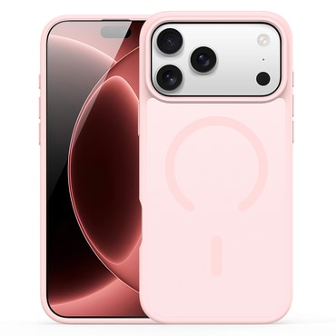 Hibrid tok "Yind" MagSafe mágnessel iPhone 17 Pro Max / 18 Pro Max készülékekhez - light pink