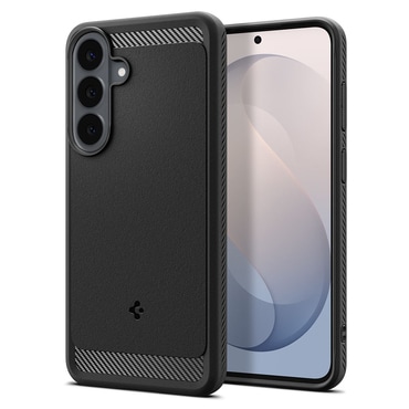 Tok Spigen "Rugged Armor" Samsung Galaxy S26 FE készülékekhez - black