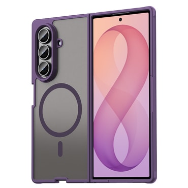 Hibrid tok "HaloFrost II MagSafe" Samsung Galaxy Z Fold8 Ultra készülékhez - purple