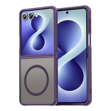 Hibrid tok "HaloFrost II MagSafe" Samsung Galaxy Z Flip8 készülékhez - purple