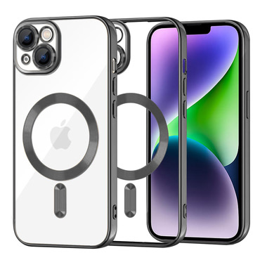 Tok Techsuit "Luxury Crystal MagSafe" iPhone 14 Plus készülékhez - black