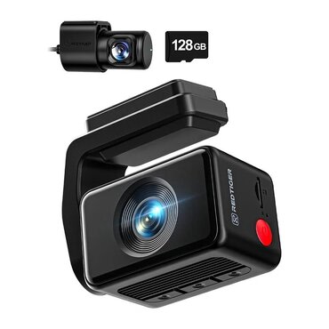 Dash kamera Redtiger "F4 Pro" WiFi 4K Plus 1080p 128GB