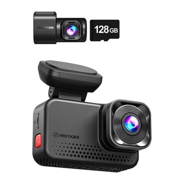 Dash kamera Redtiger "VC70" Wi-Fi 4K Plus 2.5K, 128GB, Sony STARVIS 2 IMX678 8 MP