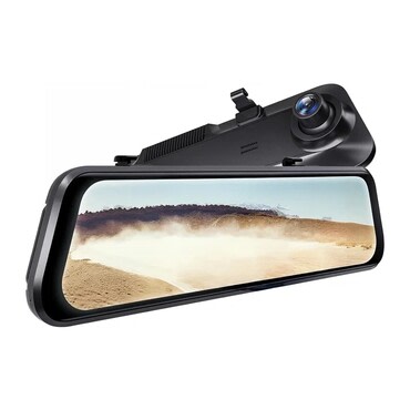 Dash kamera Wolfbox "G850pro" 4K Plus 1080p, 64GB, 12" IPS képernyő, Wi-Fi, GPS