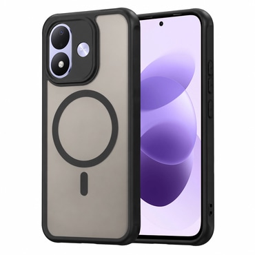 Hibrid tok "HaloFrost II MagSafe" Xiaomi Redmi Note 17 4G / 5G készülékhez - black