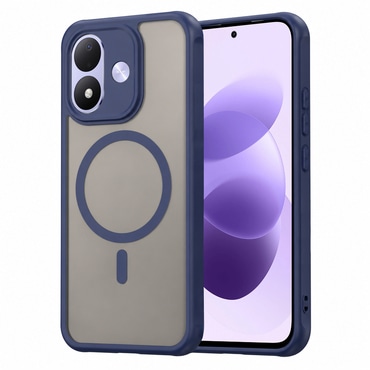 Hibrid tok "HaloFrost II MagSafe" Xiaomi Redmi Note 17 4G / 5G készülékhez - navy blue