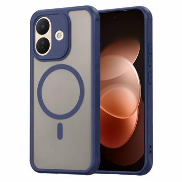 Hibrid tok "HaloFrost II MagSafe" Xiaomi Redmi Note 17 Pro 5G készülékhez - navy blue