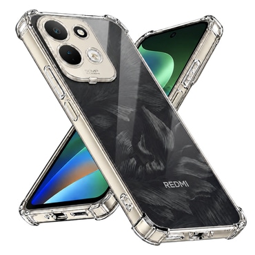 TPU gél tok Techsuit "Shockproof" Xiaomi Redmi 17 4G / 5G készülékhez - clear