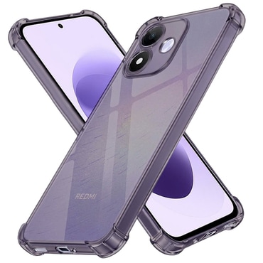 TPU gél tok Techsuit "Shockproof" Xiaomi Redmi Note 17 4G / 5G készülékhez - smoke black