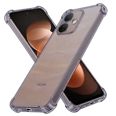 TPU gél tok Techsuit "Shockproof" Xiaomi Redmi Note 17 Pro 5G készülékhez - smoke black