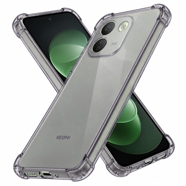 TPU gél tok Techsuit "Shockproof" Xiaomi Redmi Note 17 Pro Max 5G készülékhez - smoke black