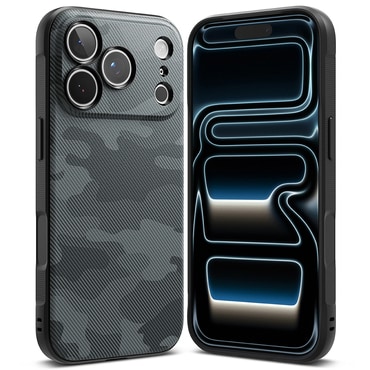 Tok Ringke "Onyx" iPhone 17 Pro / 18 Pro készülékekhez - camo black