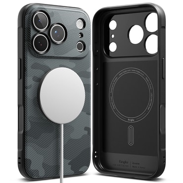 Tok Ringke "Onyx Magnetic" iPhone 17 Pro Max / 18 Pro Max készülékekhez - camo black