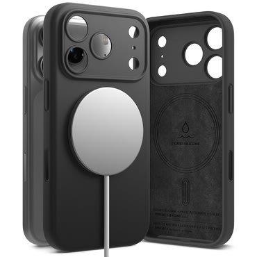 Tok Ringke "Silicone Magnetic" iPhone 18 Pro Max készülékekhez - black