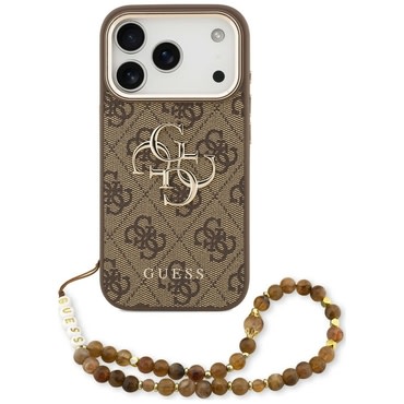 Tok Guess "Hardcase 4G Classic Logo" pánttal iPhone 17 Pro Max / 18 Pro Max / 18 Pro Max készülékhez - brown