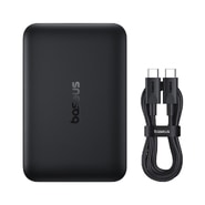 Mágneses Power bank Baseus "EnerFill FM11" 10000mAh 22.5W USB-C kábellel - space grey