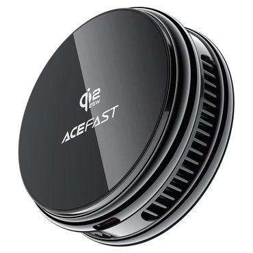 Vezeték nélküli 25W töltőállomás Acefast "E47" Qi2 beépített hűtővel, USB-C - black