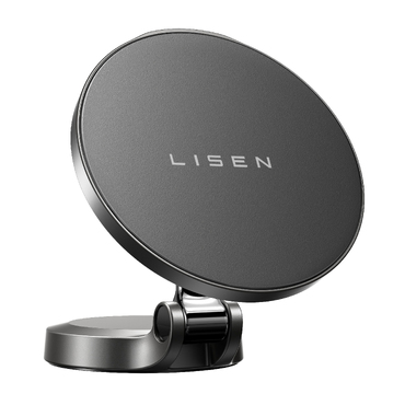 Mágneses autós tartó Lisen "YL0223090006" vezeték nélküli töltéssel 15W - black