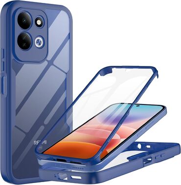 Hibrid tok Techsuit "ColorVerse 360" teljes körű védelemmel Xiaomi Redmi 17 4G / 5G készülékhez - blue