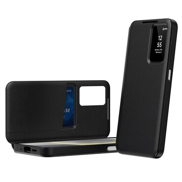 Nyitható tok Techsuit "SmartView" Samsung Galaxy A27 5G készülékekhez - black