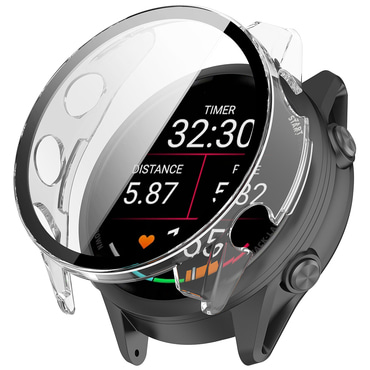 Techsuit "Defense360 Pro" tok kijelzővédővel Garmin Forerunner 70 / 170 készülékhez - clear
