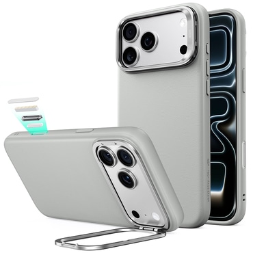 Prémium tok ESR "Atelier Magnetic Kickstand" iPhone 17 Pro Max / 18 Pro Max készülékhez - grey