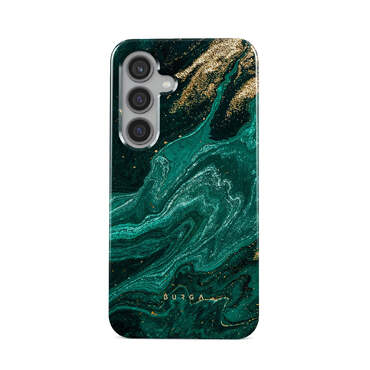 Prémium Burga Tough MagSafe "emerald pool" tok Samsung Galaxy S24 készülékhez