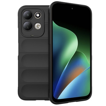 Techsuit "Magic Shield" TPU gél tok Xiaomi Redmi 17 4G / 5G készülékhez - black