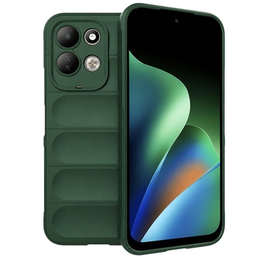 Techsuit "Magic Shield" TPU gél tok Xiaomi Redmi 17 4G / 5G készülékhez - green