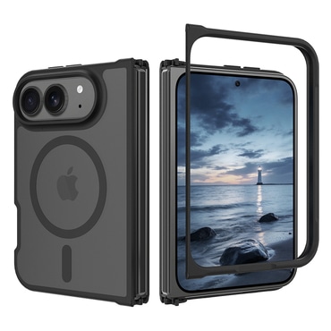 Hibrid tok "PureFrost MagSafe" iPhone Duo készülékekhez - frosted black