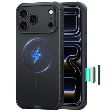 Hibrid tok ESR "Cyber HaloLock" iPhone 17 Pro / 18 Pro készülékekhez - black