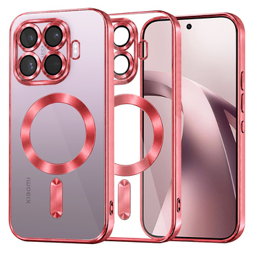 Tok Techsuit "Luxury Crystal MagSafe" Xiaomi 17T készülékhez - red