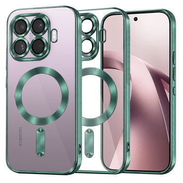 Tok Techsuit "Luxury Crystal MagSafe" Xiaomi 17T készülékhez - deep green