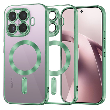 Tok Techsuit "Luxury Crystal MagSafe" Xiaomi 17T készülékhez - light green
