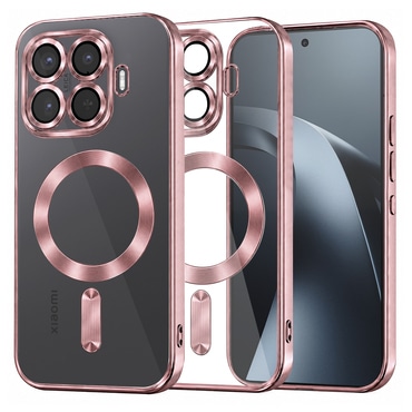 Tok Techsuit "Luxury Crystal MagSafe" Xiaomi 17T Pro készülékhez - pink