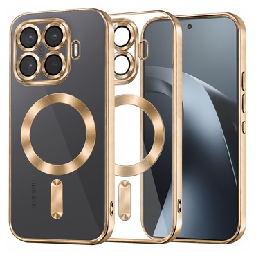 Tok Techsuit "Luxury Crystal MagSafe" Xiaomi 17T Pro készülékhez - gold