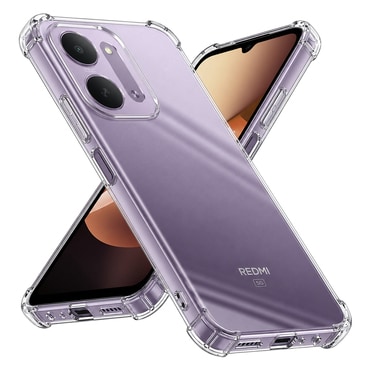TPU gél tok Techsuit "Shockproof" Xiaomi Redmi 17C 5G készülékhez - clear