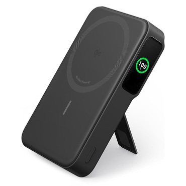 Power bank Anker "MagGo (A1654G11)" 10000mAh MagSafe-val, digitális kijelzővel és állvánnyal - black