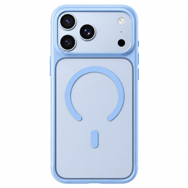 Hibrid tok Blueo "Skin Friendly Frosted Anti-Drop MagSafe" iPhone 17 Pro / 18 Pro készülékhez - blue