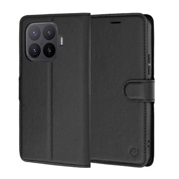 Nyitható tok Techsuit "Leather Folio" Xiaomi 17T Pro készülékekhez - black