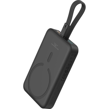 Power bank Baseus "Magnetic Mini" 10000mAh MagSafe-val, 20W - black