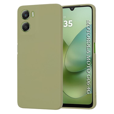 Techsuit SoftFlex szilikon tok Motorola Moto G06 készülékhez - matcha