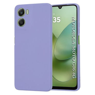 Techsuit SoftFlex szilikon tok Motorola Moto G06 készülékhez - light purple