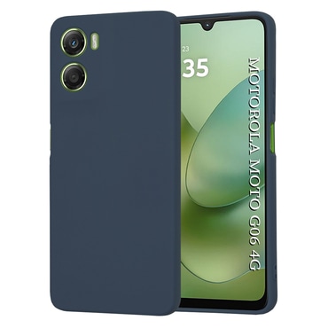 Techsuit SoftFlex szilikon tok Motorola Moto G06 készülékhez - navy blue