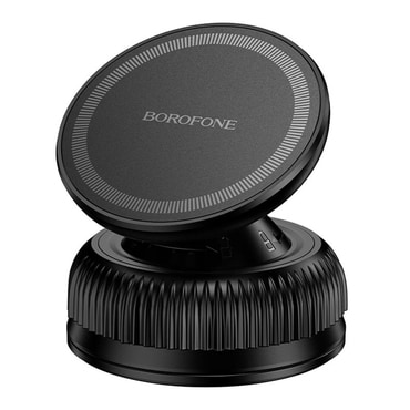Autós tartó Borofone "Rider BH139" vákuumos tapadókoronggal és 360°-os forgatással - black