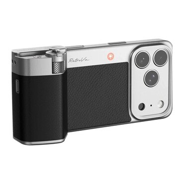 Fotós készlet PGYTECH RetroVa készülékhez grip, tok, Bluetooth kioldó és beépített akkumulátor - black