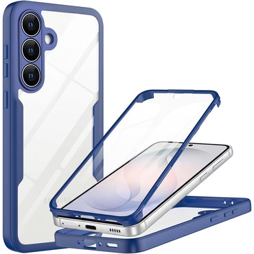 Hibrid tok Techsuit "ColorVerse 360" teljes körű védelemmel Samsung Galaxy S26 FE készülékhez - blue
